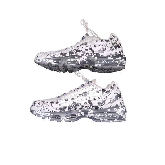 Nike Air Max 95 CE Shoes Mens Size 11.5 White Noise Camo AV0765-100 Sneakers